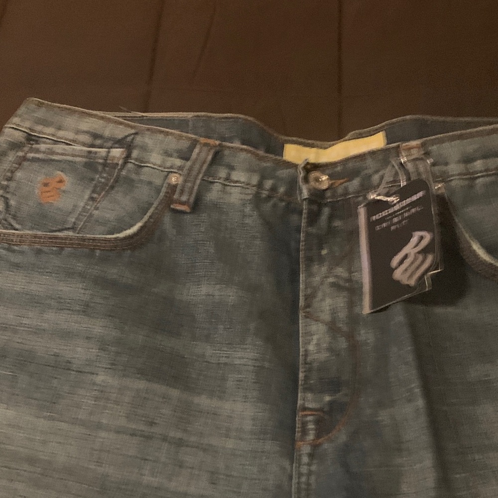 Rocawear Men's Relaxed Jeans - Blue